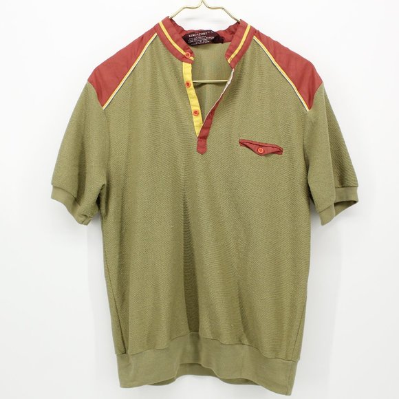 Vintage Other - Vintage Kingsport 70's Tan Shirt